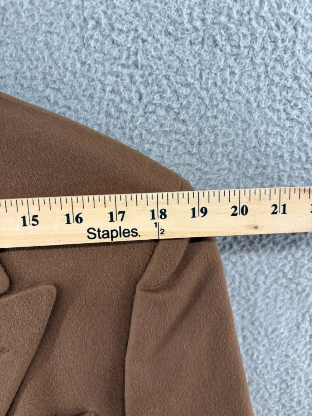 Vintage John W Nordstrom Loro Piana Cashmere Double Breasted Blazer 41R